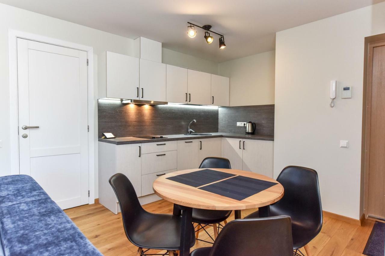 Apartmán Geliu Terasos - Studija Su Balkonu Juodkrantė Exteriér fotografie