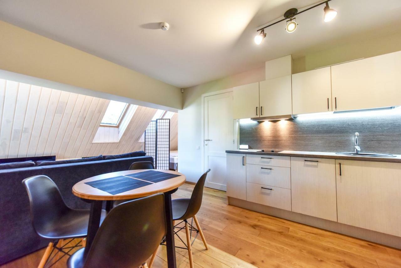 Apartmán Geliu Terasos - Studija Su Balkonu Juodkrantė Exteriér fotografie