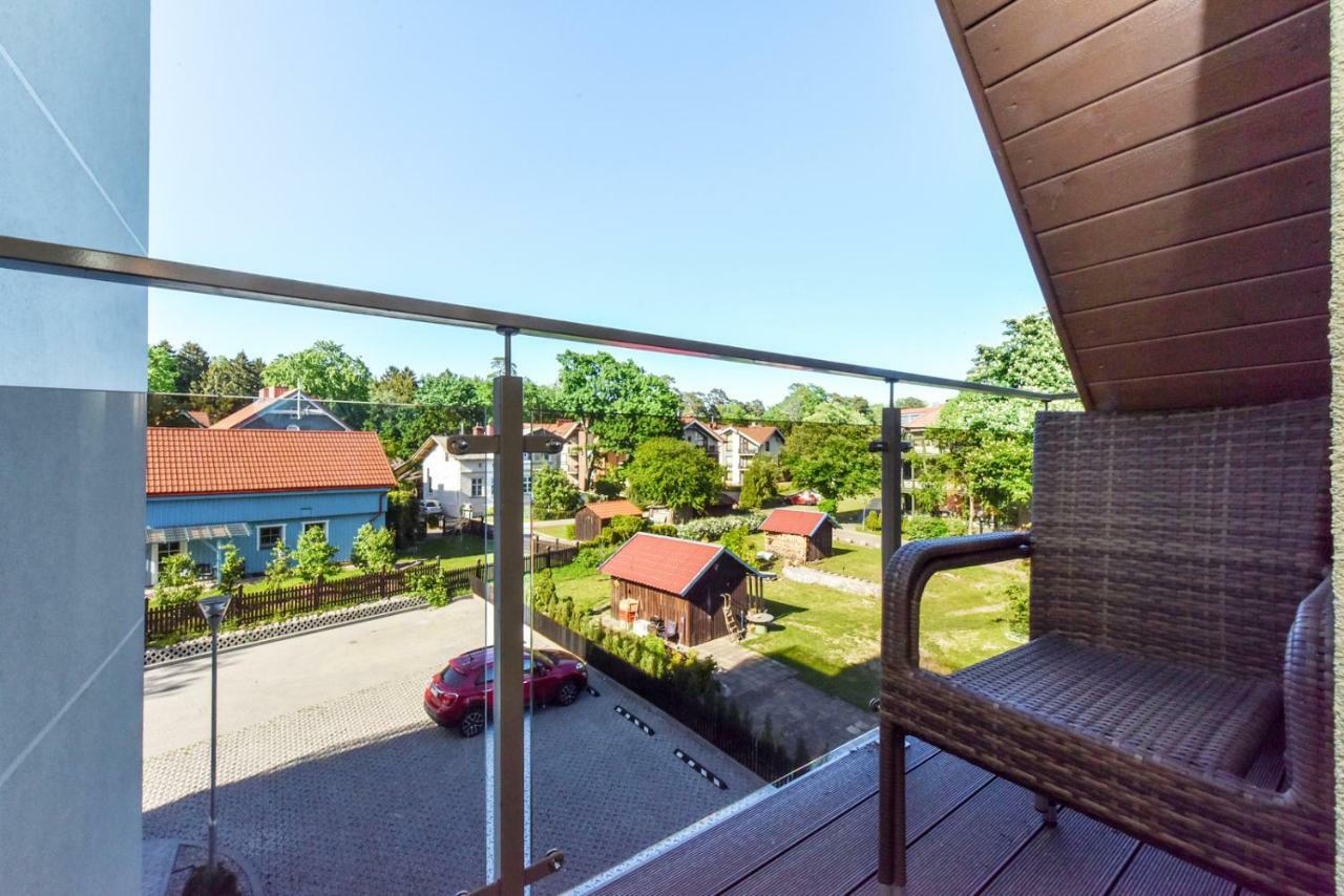 Apartmán Geliu Terasos - Studija Su Balkonu Juodkrantė Exteriér fotografie